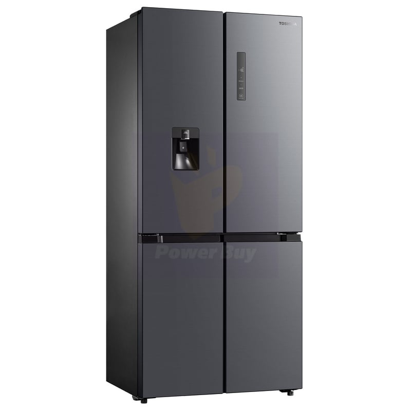 Buy TOSHIBA 4 Doors Refrigerator 18 Cubic Inverter (Morandi Grey) GR-RF605WI-PMT(06)  at Best price | Power Buy